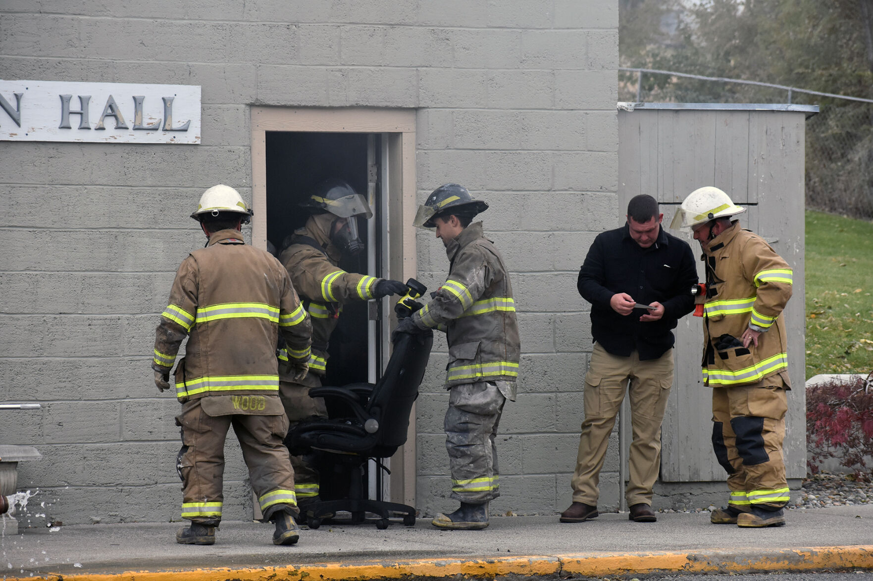 Riverside fire